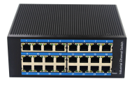 24-port rugged 10/100-TX Industrial Switch applied work for outdoor CCTV  ZXR024F