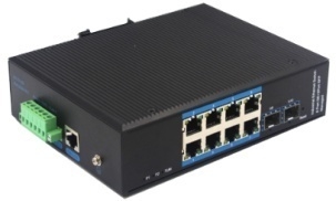 IP50 rugged Industrial PoE switch L2 management 8 port gigaibt PoE+ 4G SFP small size widely work temperature -40 to 85℃  project first choice YH648GSP-M-SFP YH648GS-M-SFP IP50 rugged Industrial PoE switch L2 management 8 port gigaibt PoE+ 4G SFP small size widely work temperature -40 to 85℃  project first choice YH648GSP-M-SFP YH648GS-M-SFP