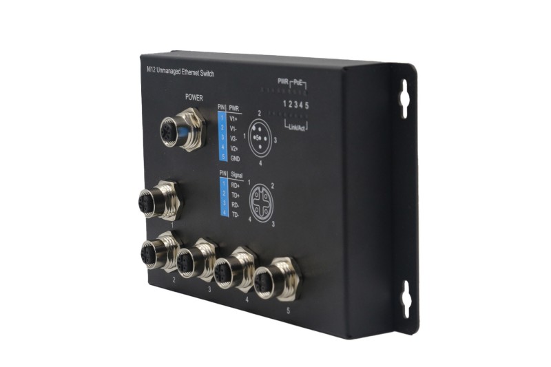 custom industrial M12 Ethernet switch.JPG